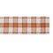 Thanksgiving & Fall Table Decoration Autumn Farmhouse Plaid, Table Runner, 14x108, Pumpkin Spice Orange